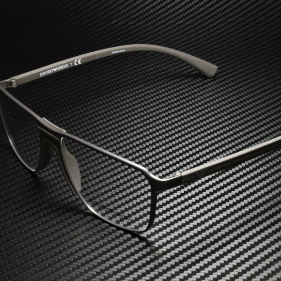 Emporio Armani Men's Matte Brown Eyeglasses! - Picture 1 of 4